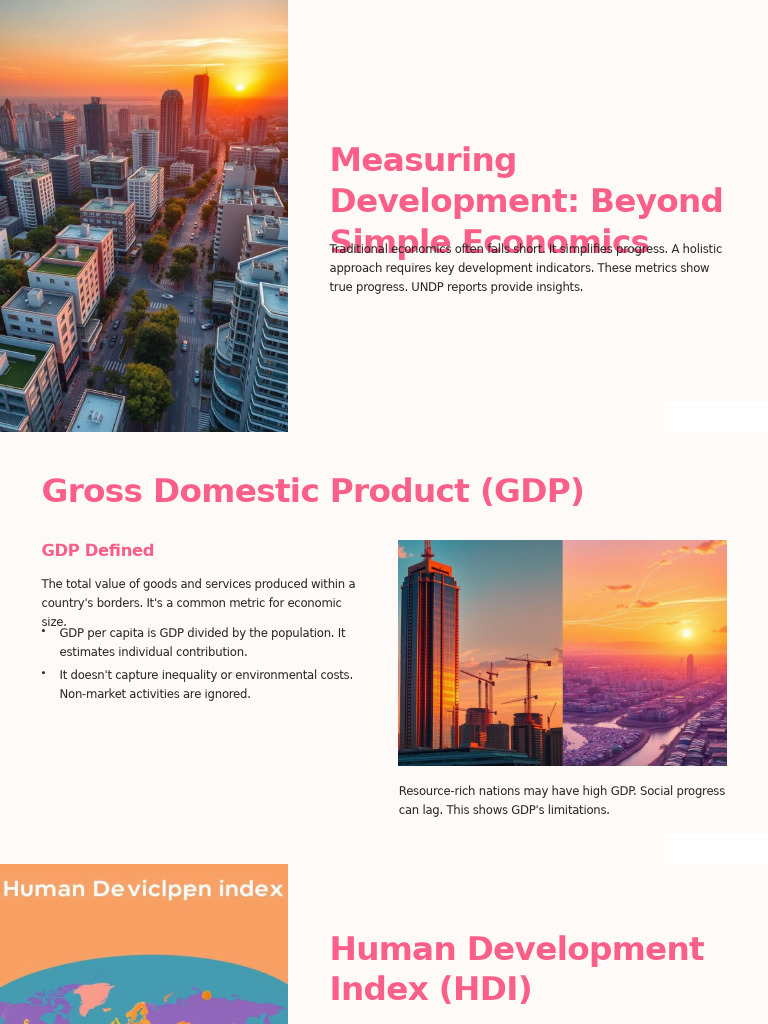 Holistic Development Metrics Explained | PDF | Gross Domestic Product ...