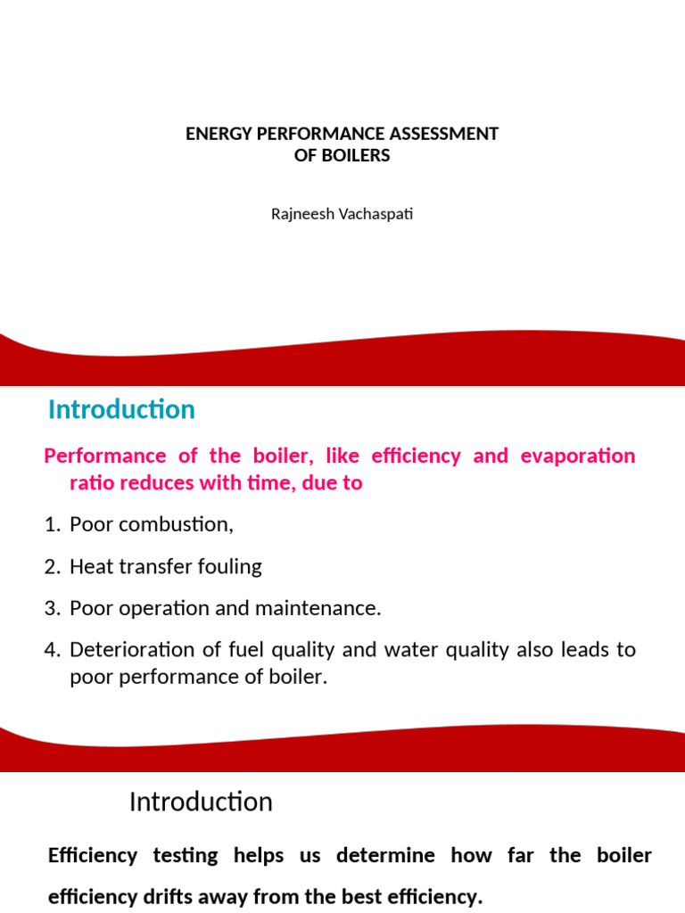 Boiler Energy Performance Assessment | PDF | Boiler | Combustion