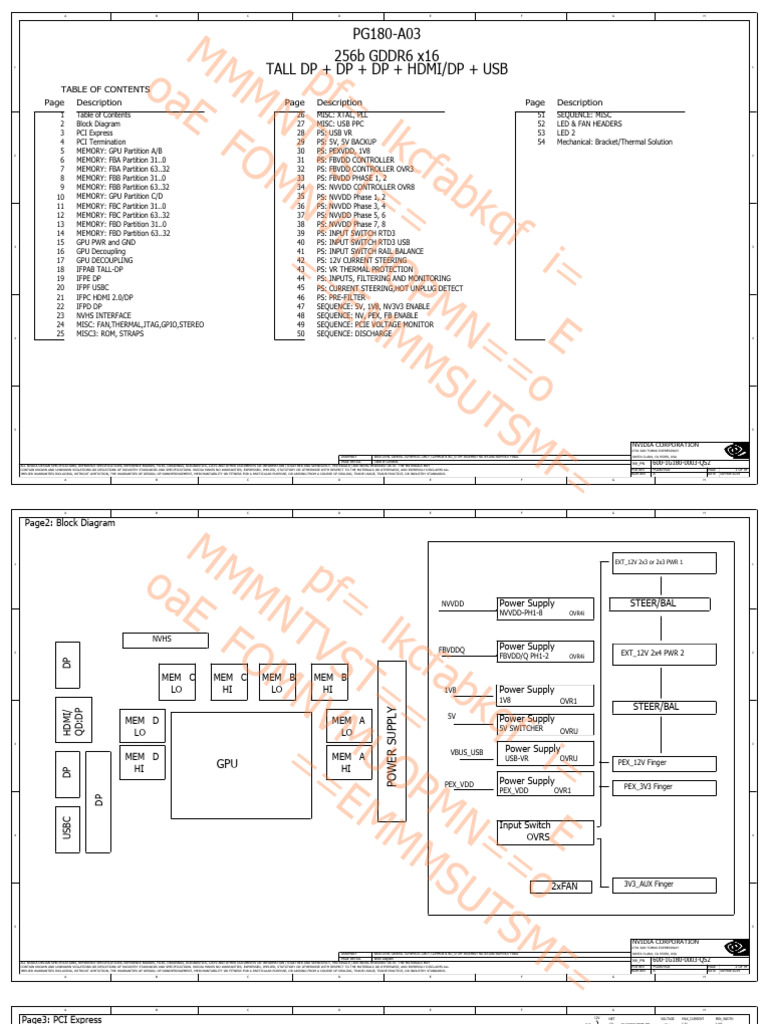 GDDR6 GPU Power Supply Schematic | PDF | Computer Standards ...