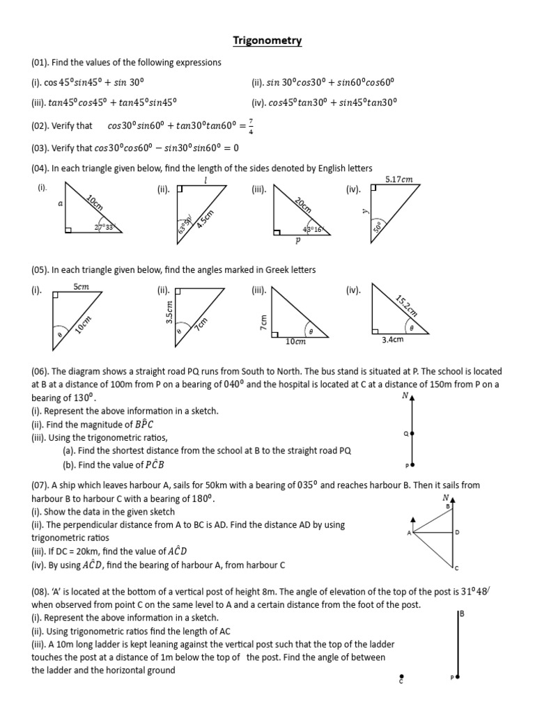 Doc-20240923-Wa0000 250917 154810 | PDF | Trigonometry | Angle