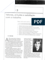 cap.3 valores atitudes e satisfação com o trabalho