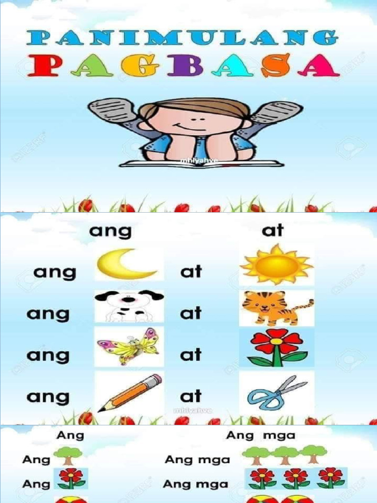 Panimulang Pagbasa | PDF