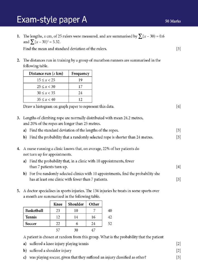 Test 01 Paper 52 | PDF