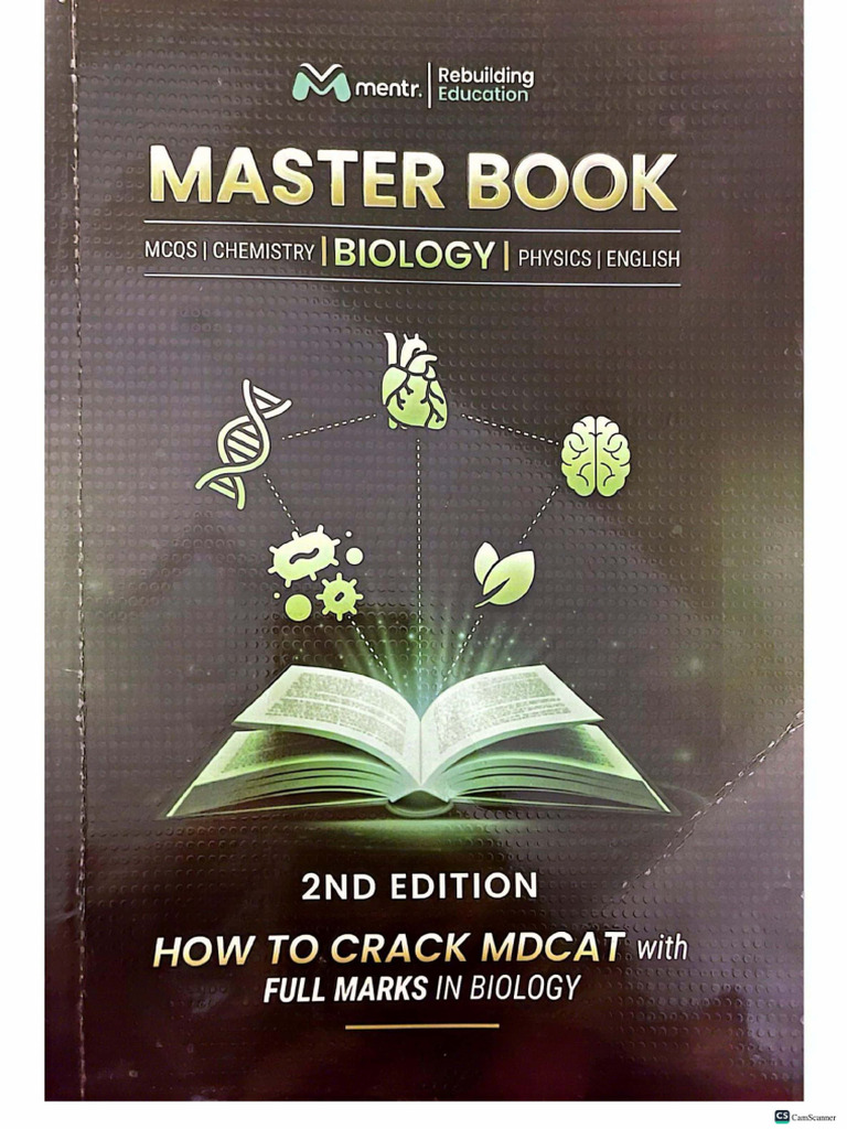 Mentr Master Biology 2025 Book - Smart Mdcat Coaching | PDF