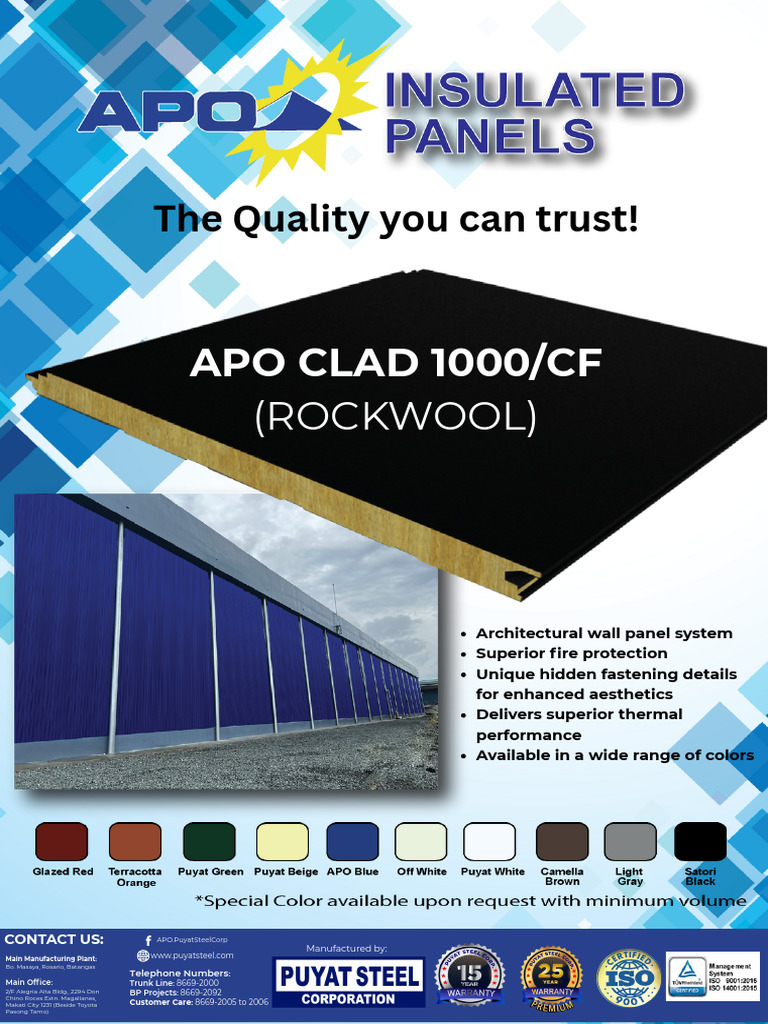 Premium Fire-Resistant Insulated Panels | PDF | Building Insulation ...