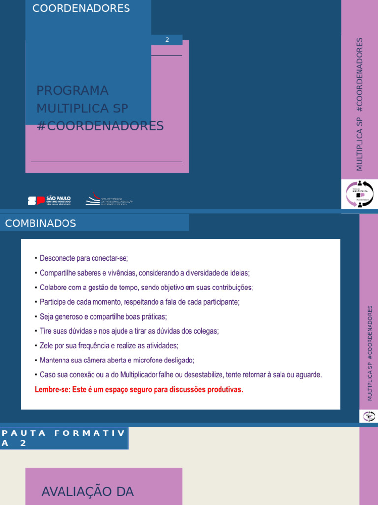 Avaliação da Aprendizagem no Multiplica SP | PDF | Aprendizado | Pedagogia