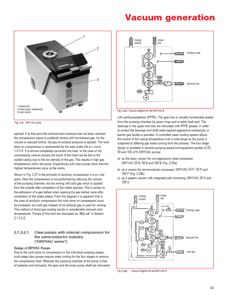 Claw Pumps for Semiconductor Applications | PDF | Gases | Mechanical ...