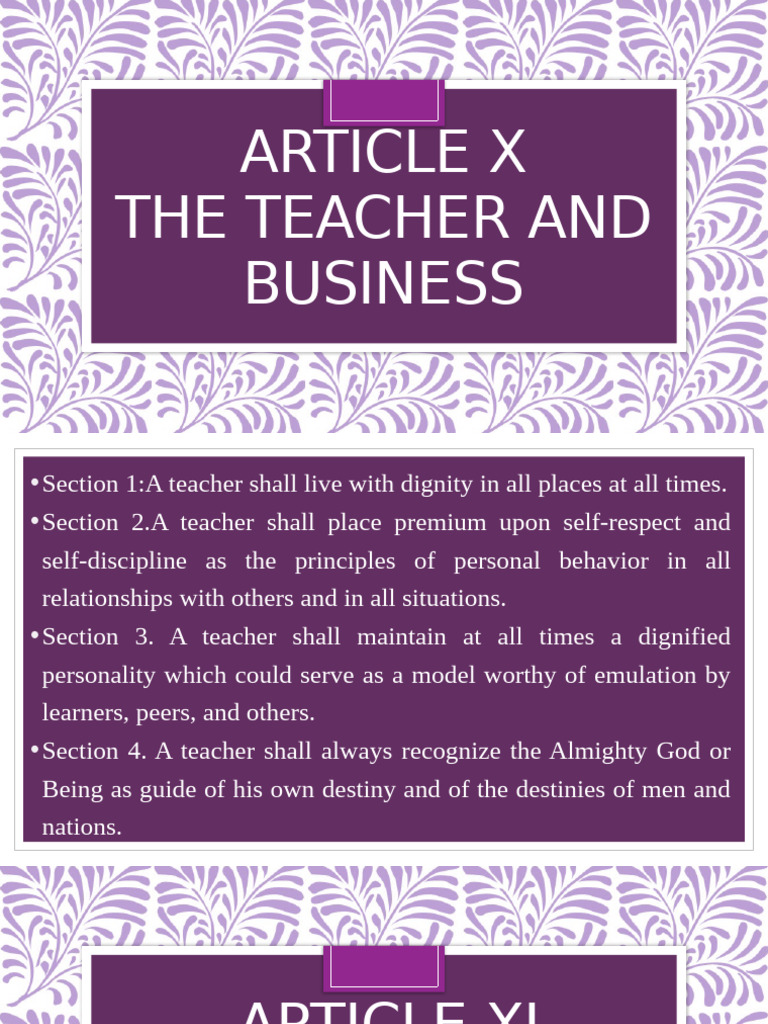 Article X Xii | PDF