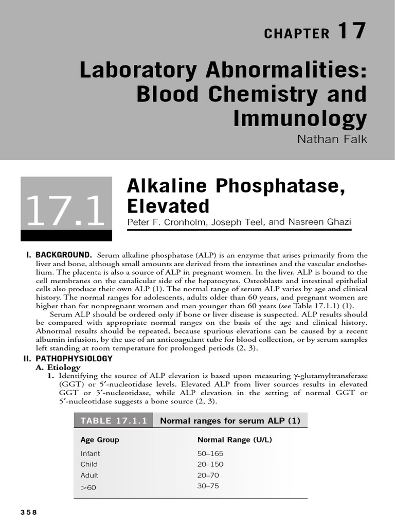 Laboratory Abnormalities Blood Chemistry and Immunology | PDF ...