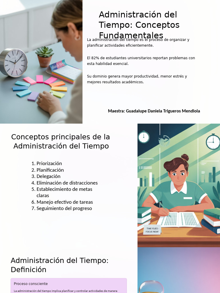 Claves para una Efectiva Administración del Tiempo | PDF ...