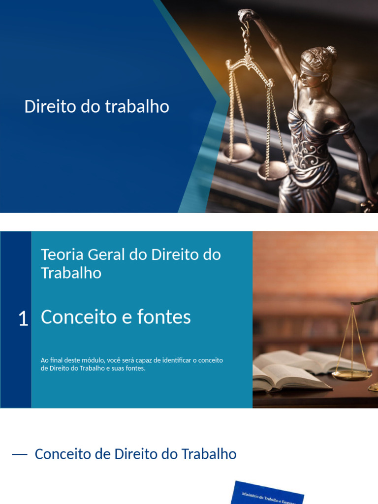 Direito Do Trabalho | PDF | Lei Trabalhista | Emprego