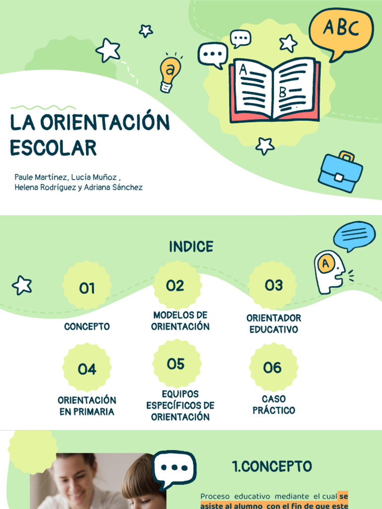 Orientación Escolar: Modelos y Prácticas | PDF | Aprendizaje | Plan de ...