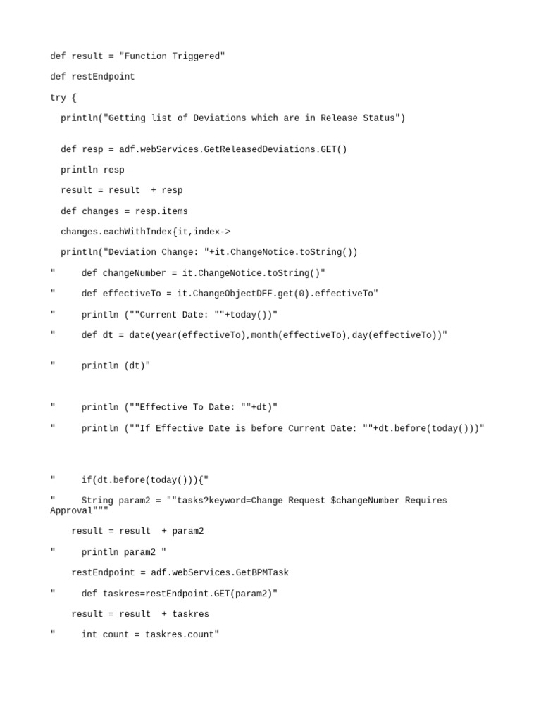 Approving Change Requests in ADF | PDF