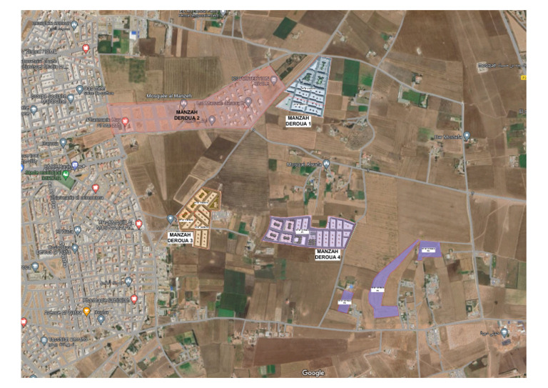 Projets Manzah Deroua | PDF