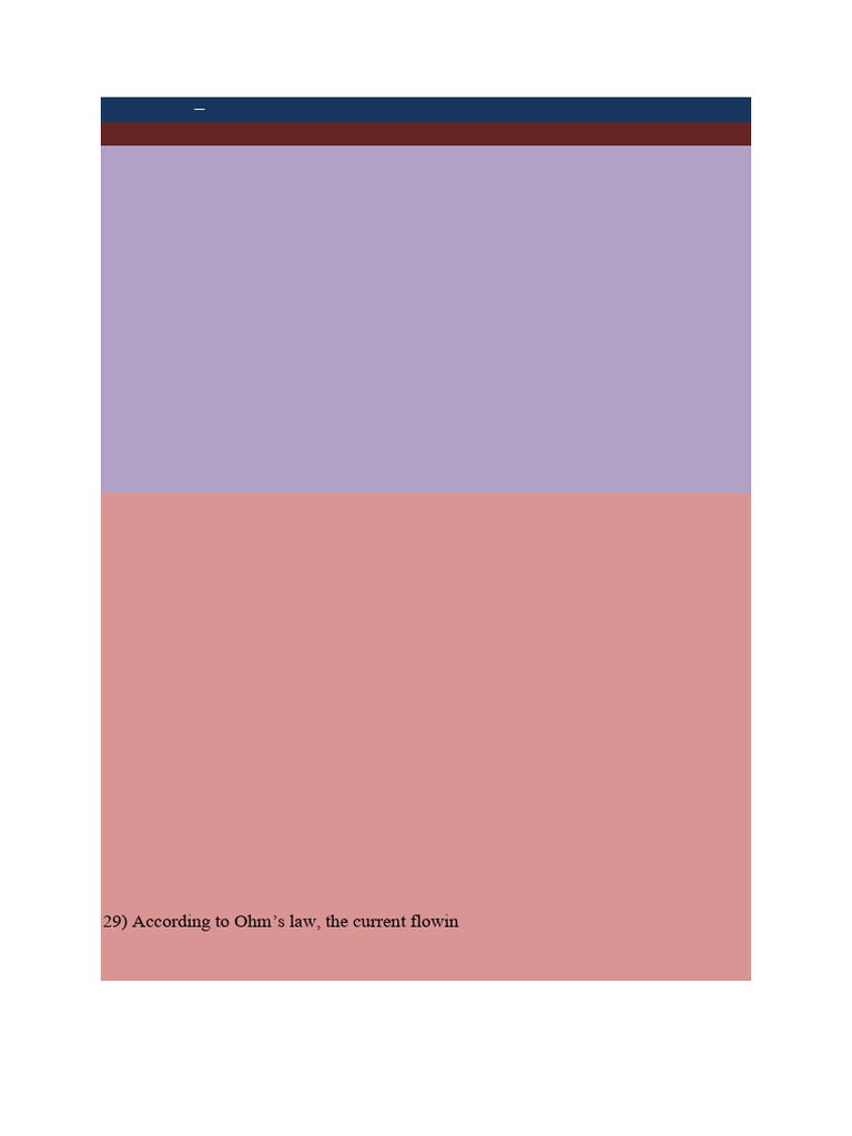 Physics - X Current Electricity | PDF | Electrical Resistivity And ...