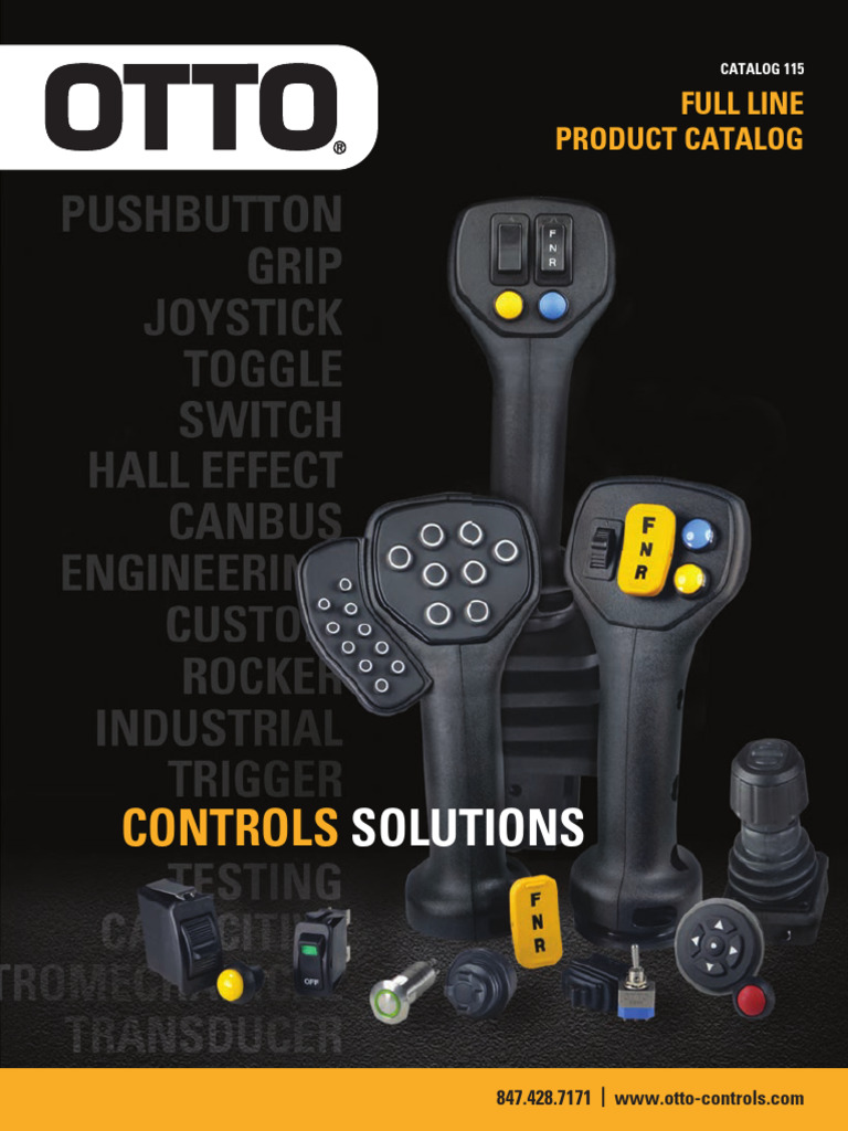 OTTO Controls Full Product Catalog | PDF | Switch | Printed Circuit Board