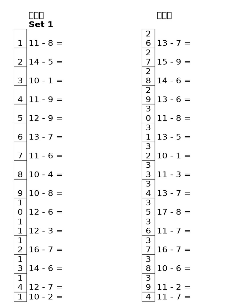 Matematik Tolak | PDF