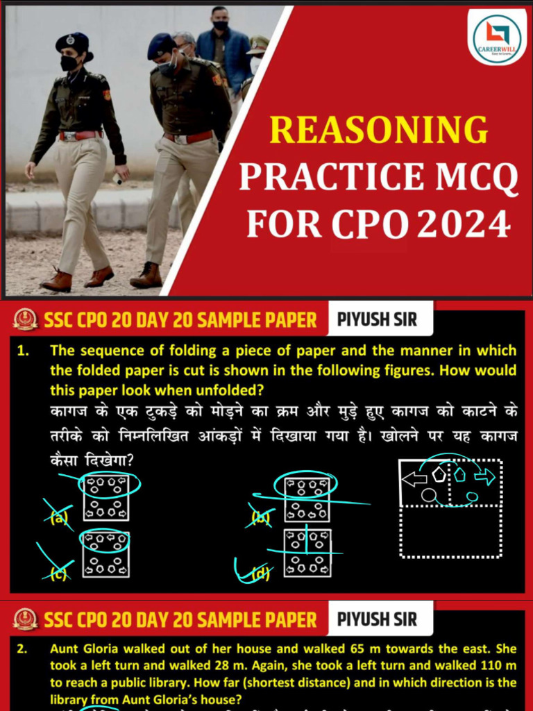 CPO Pract Class Reasoning 8 PM | PDF