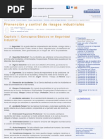 Conceptos Básicos en Seguridad Industrial