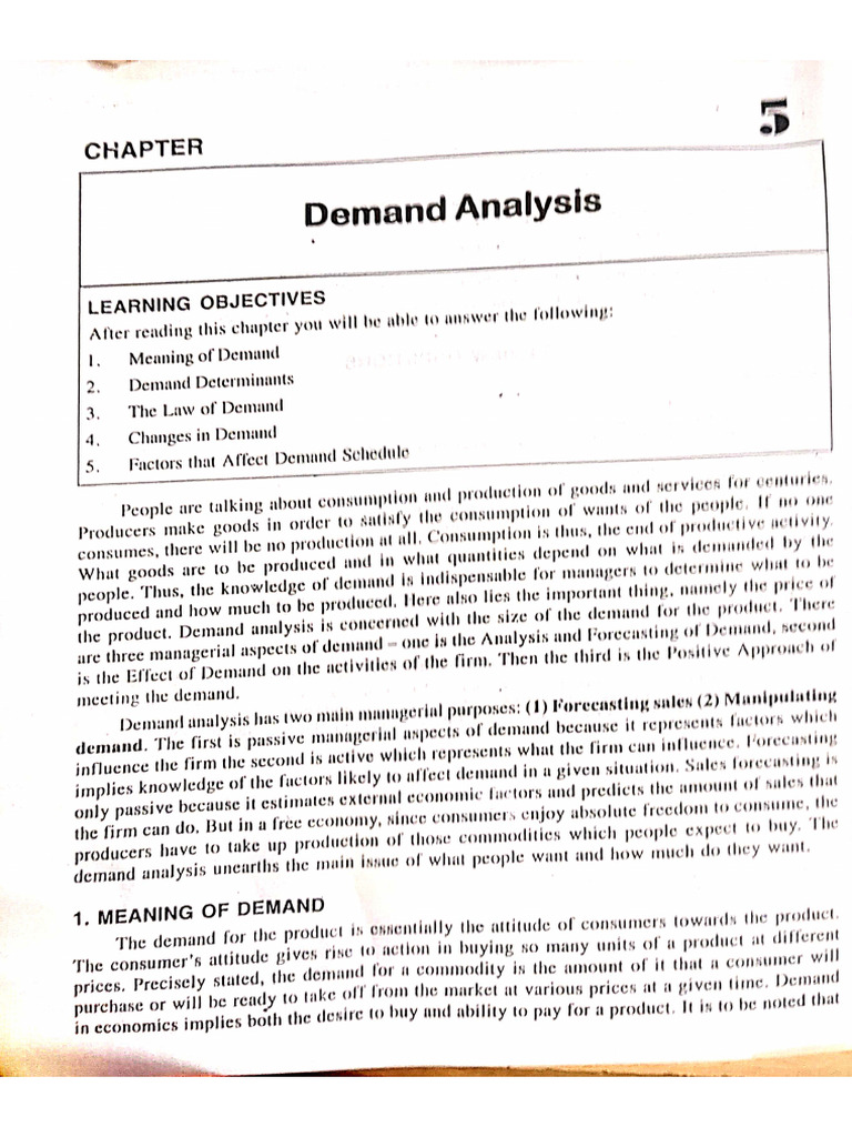 Demand Introduction | PDF