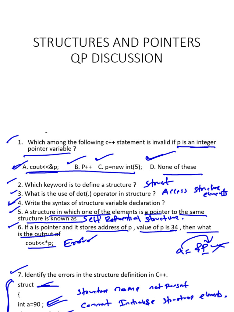 C++ Structures and Pointers Guide | PDF | C++ | Computer Programming