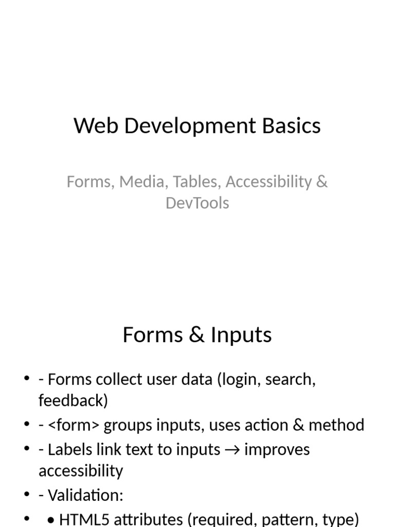 Web Development Essentials Guide | PDF