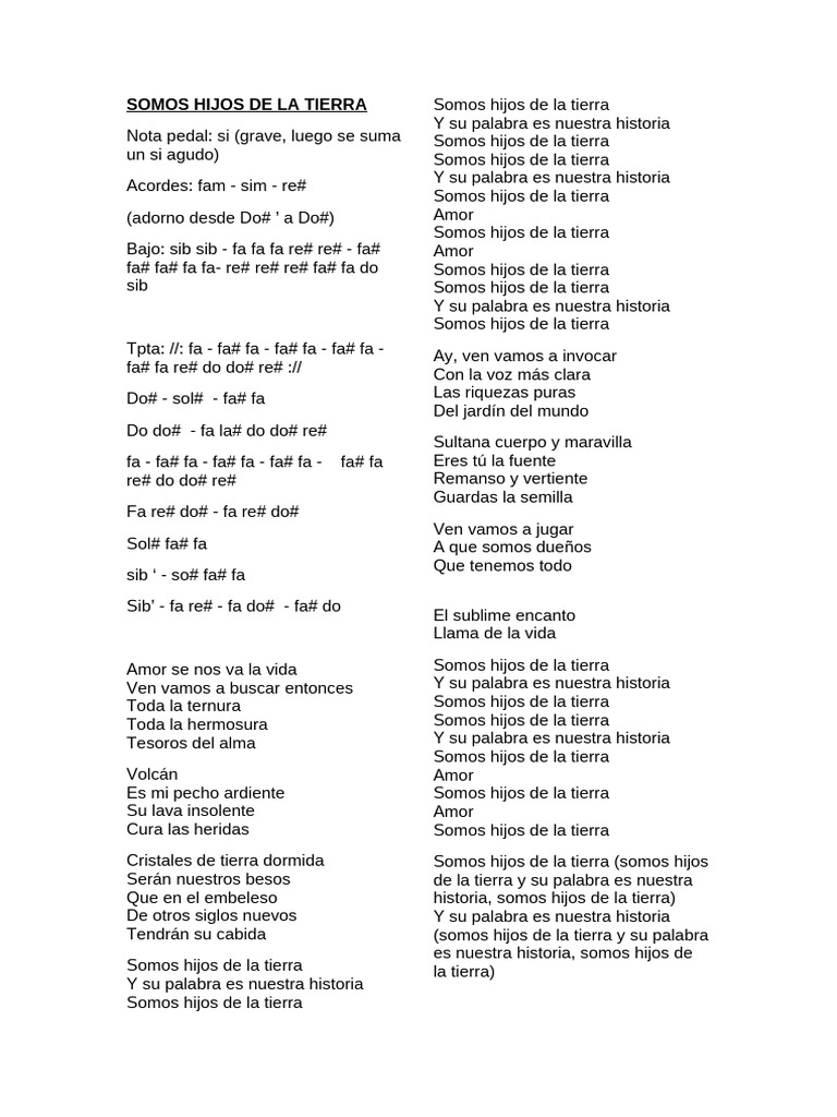 Letras de 