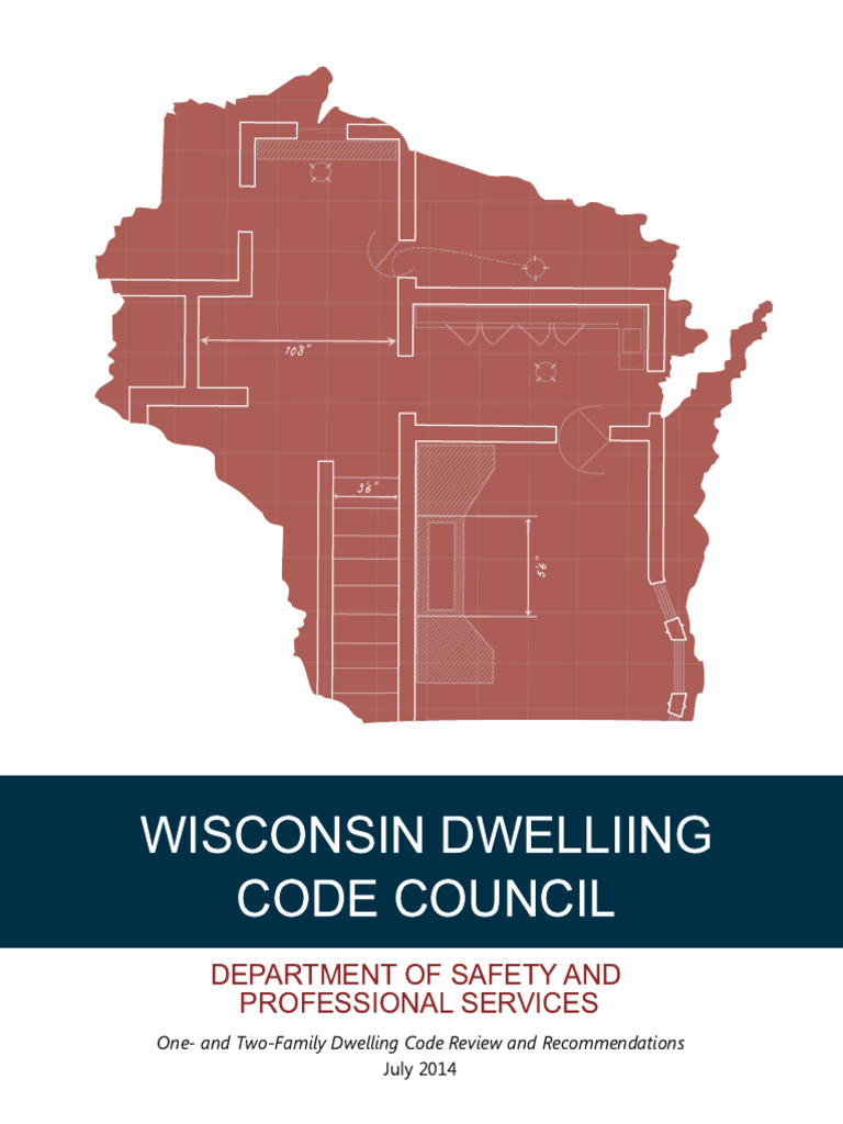 Wisconsin One- and Two-Family Code Review | PDF | Stairs | Building ...