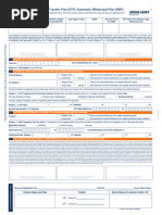 ICICI Mutual Fund SWP Application Form | PDF | Financial Services