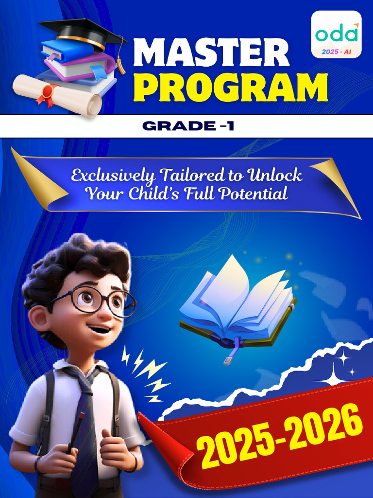 Grade 1 Master Program Overview 2025-26 | PDF | English Language ...