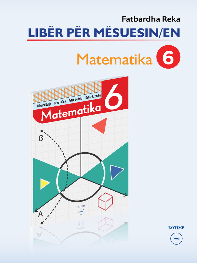 Liber Mesuesi - Matematika 6 | PDF