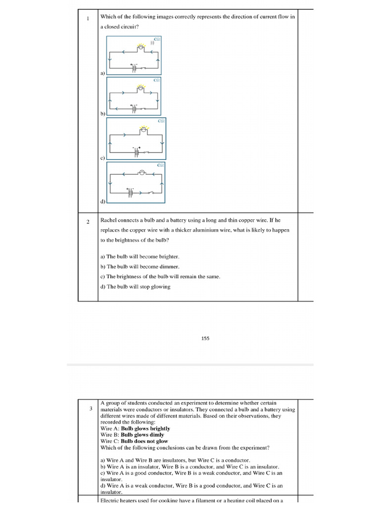 Electric Current and Circuit | PDF