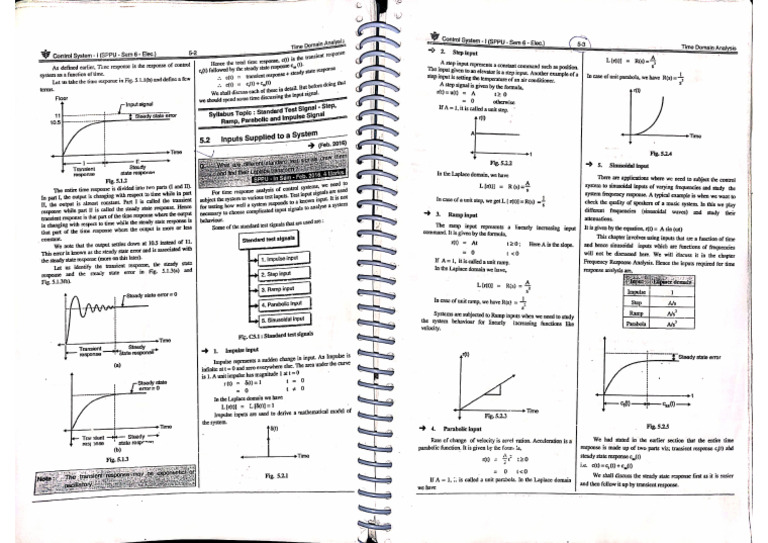 CS - Time Domain Analysis - 2 | PDF
