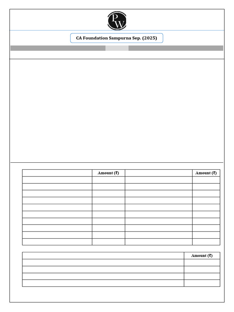 Accounting Exam: Income & Expenditure Analysis | PDF | Expense ...