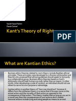 Kant's Theory of Right