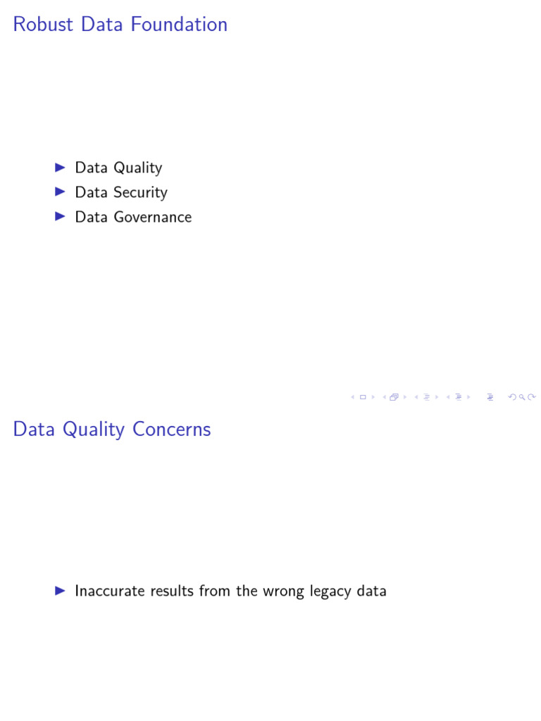 Data Quality Data Security Data Governance | PDF