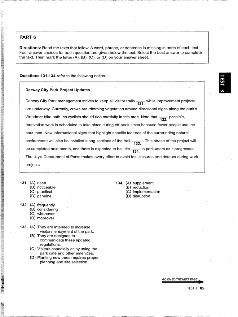 Part 6 Test 3 RC Ets2023 | PDF