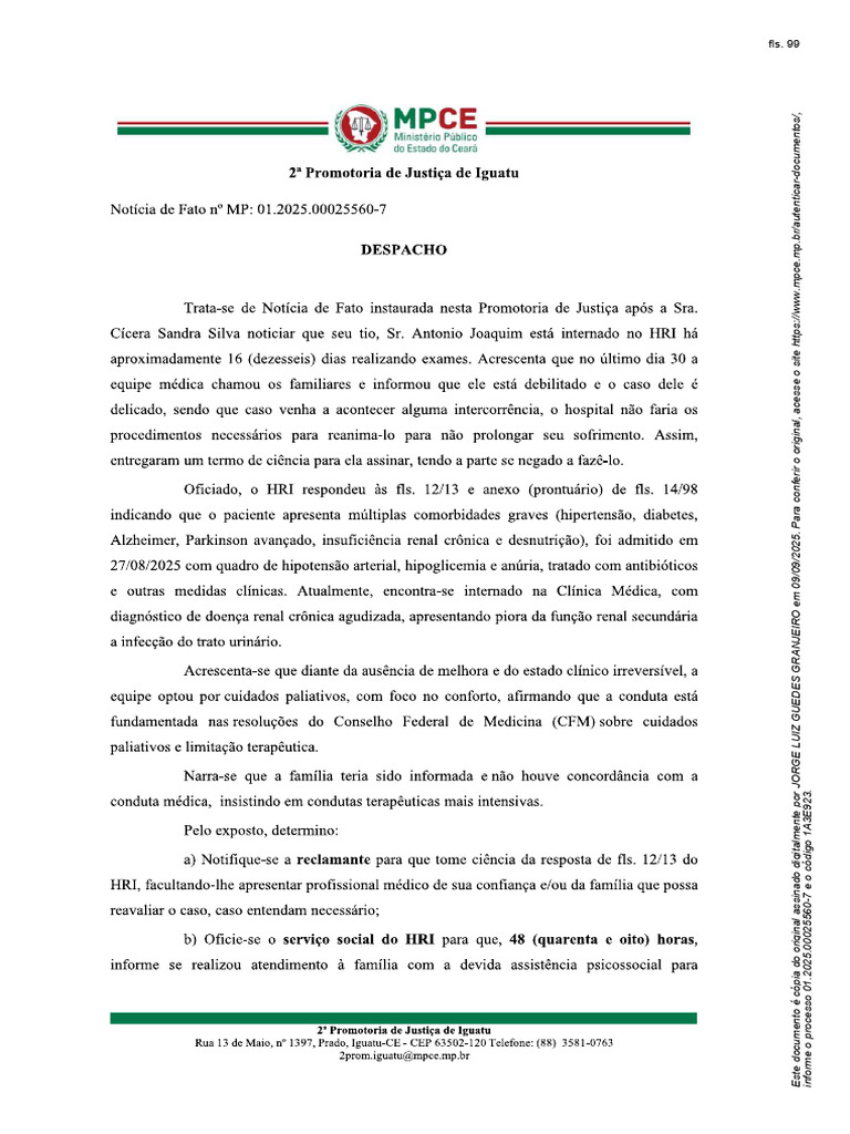Cópia de Documento Assinado Digitalmente | PDF