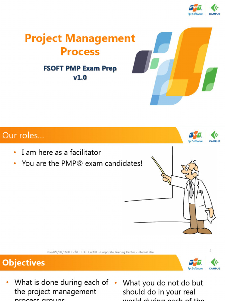 FSOFT PMP Exam Prep: Project Management Guide | PDF | Project ...