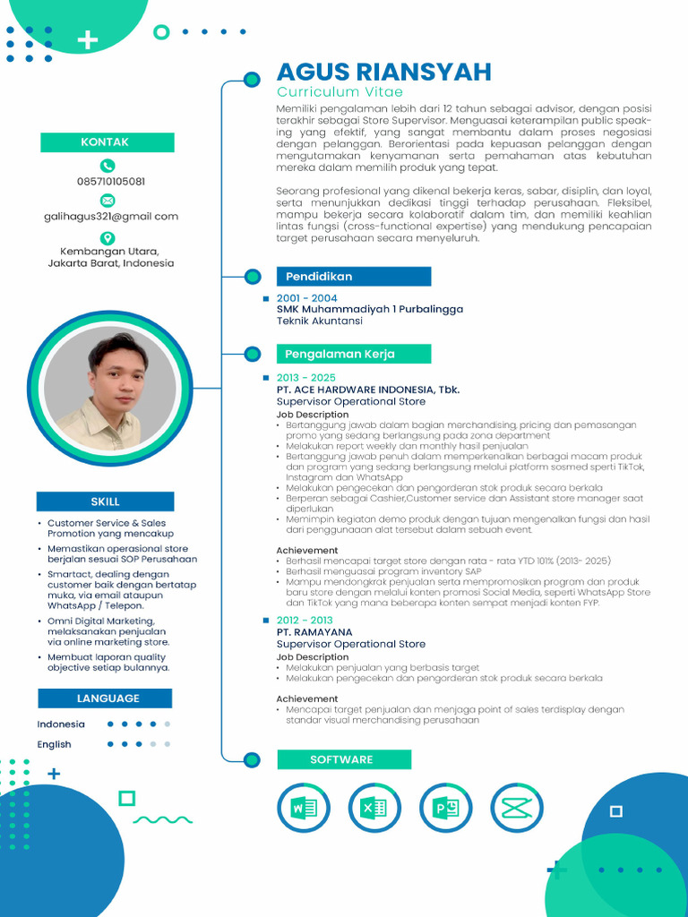 CV Agus Riansyah Biru | PDF