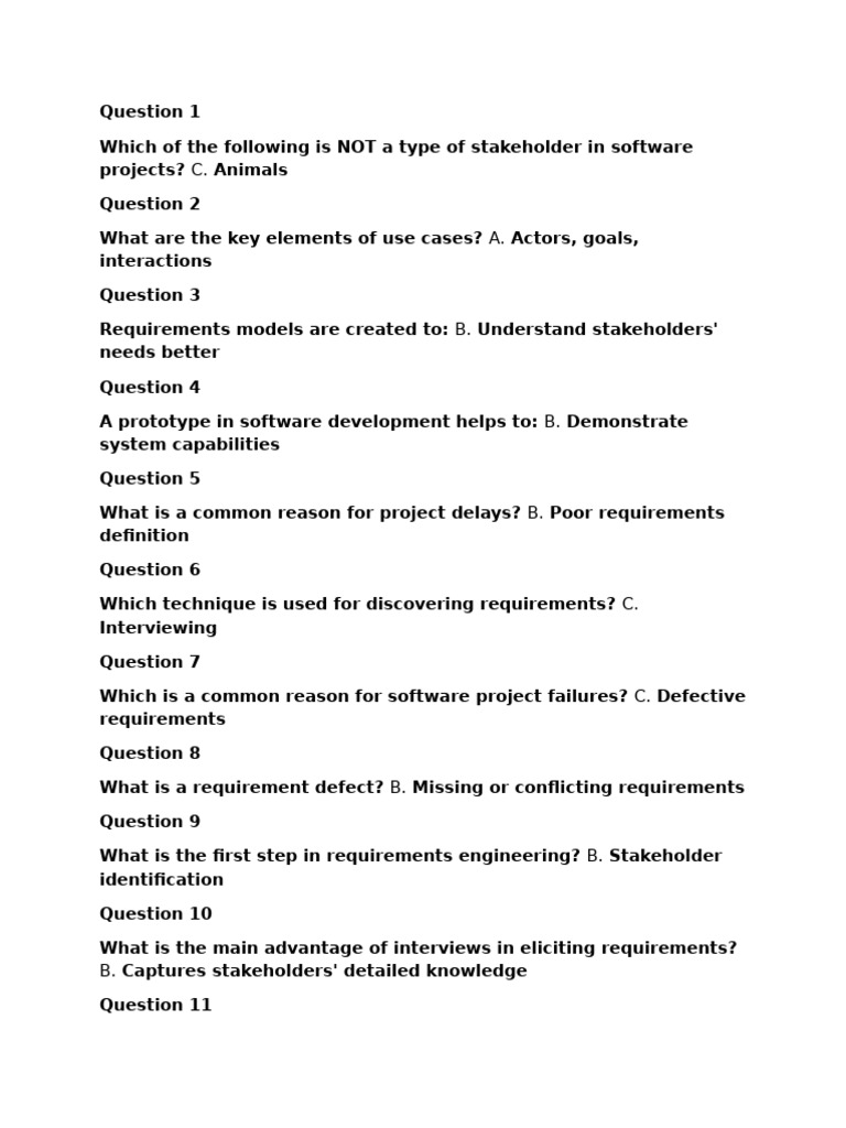 Software Requirements Engineering Essentials | PDF | Use Case | System