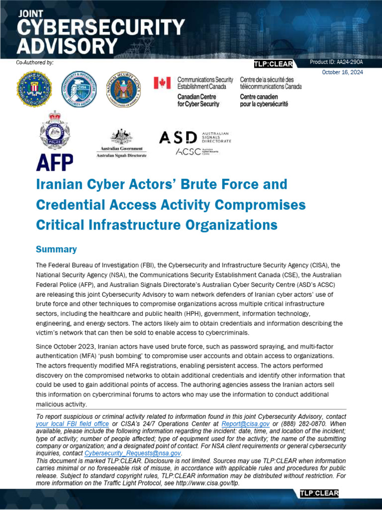 AFP Cybersecurity 241016 | PDF | Computer Security | Security