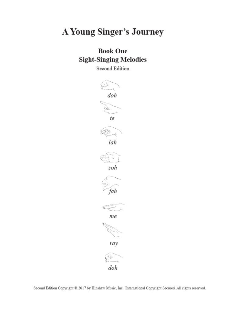 Young Singer's Sight-Singing Guide | PDF | Elements Of Music | Music Theory