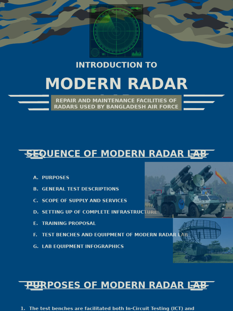 Bangladesh Air Force Radar Lab Setup | PDF | Radar | Printed Circuit Board
