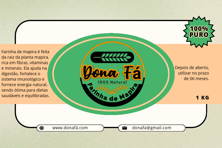 Benefícios da Farinha de Mapira | PDF