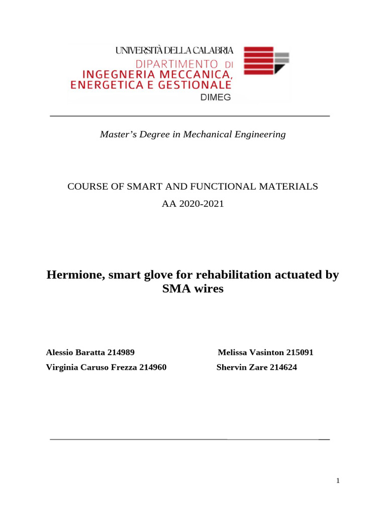 Hermione | PDF | Shape Memory Alloy | Hand