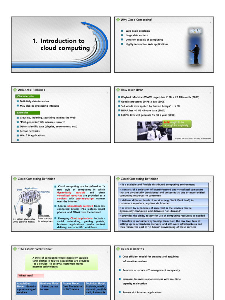 Understanding Cloud Computing Basics | PDF | Cloud Computing | Software ...