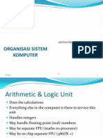 Perkuliahan 8 - Organisasi Sistem Komputer - Aritmatika Komputer