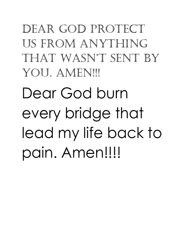 Dear God | PDF