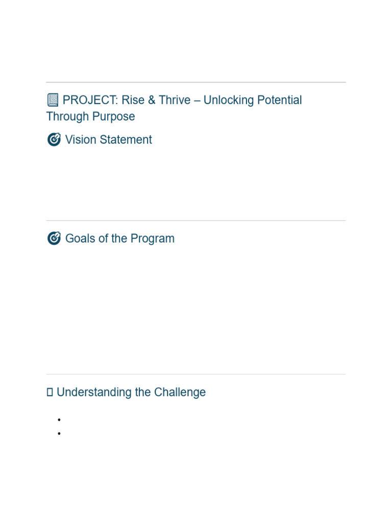 Rise & Thrive: Empowering Learners | PDF | Mentorship | Learning